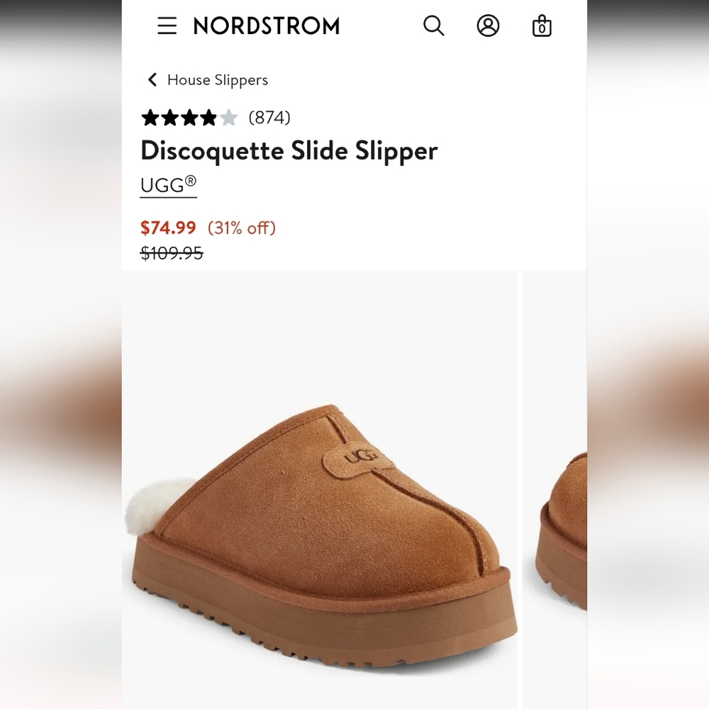Discoquette Slide SlipperUGG®